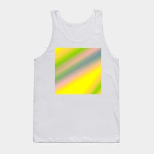 YELLOW PINK BLUE GREEN ABSTRACT TEXTURE Tank Top